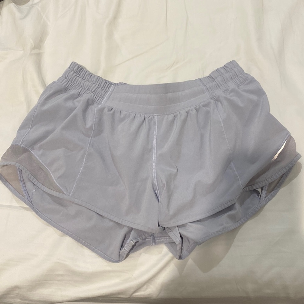 Lulu lemon hotty hot 2.5 inch pastel blue